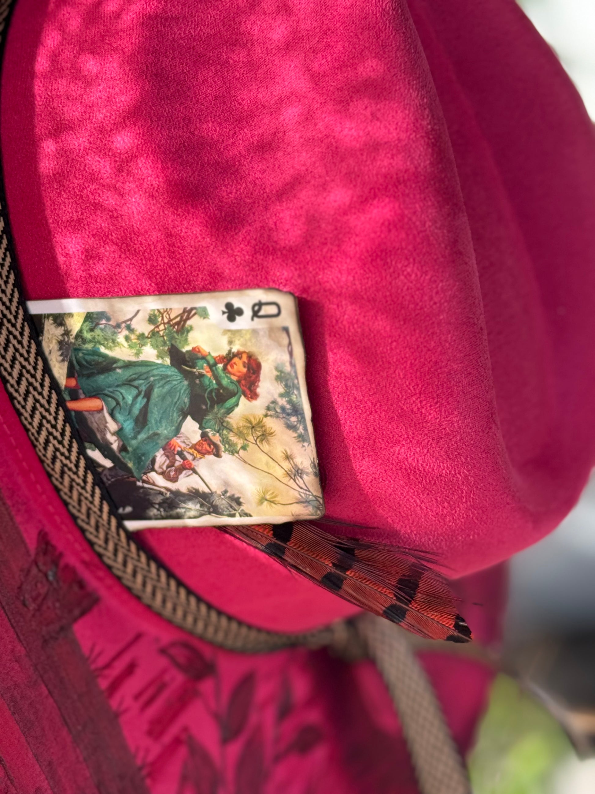 Desert Rose Skull Fedora