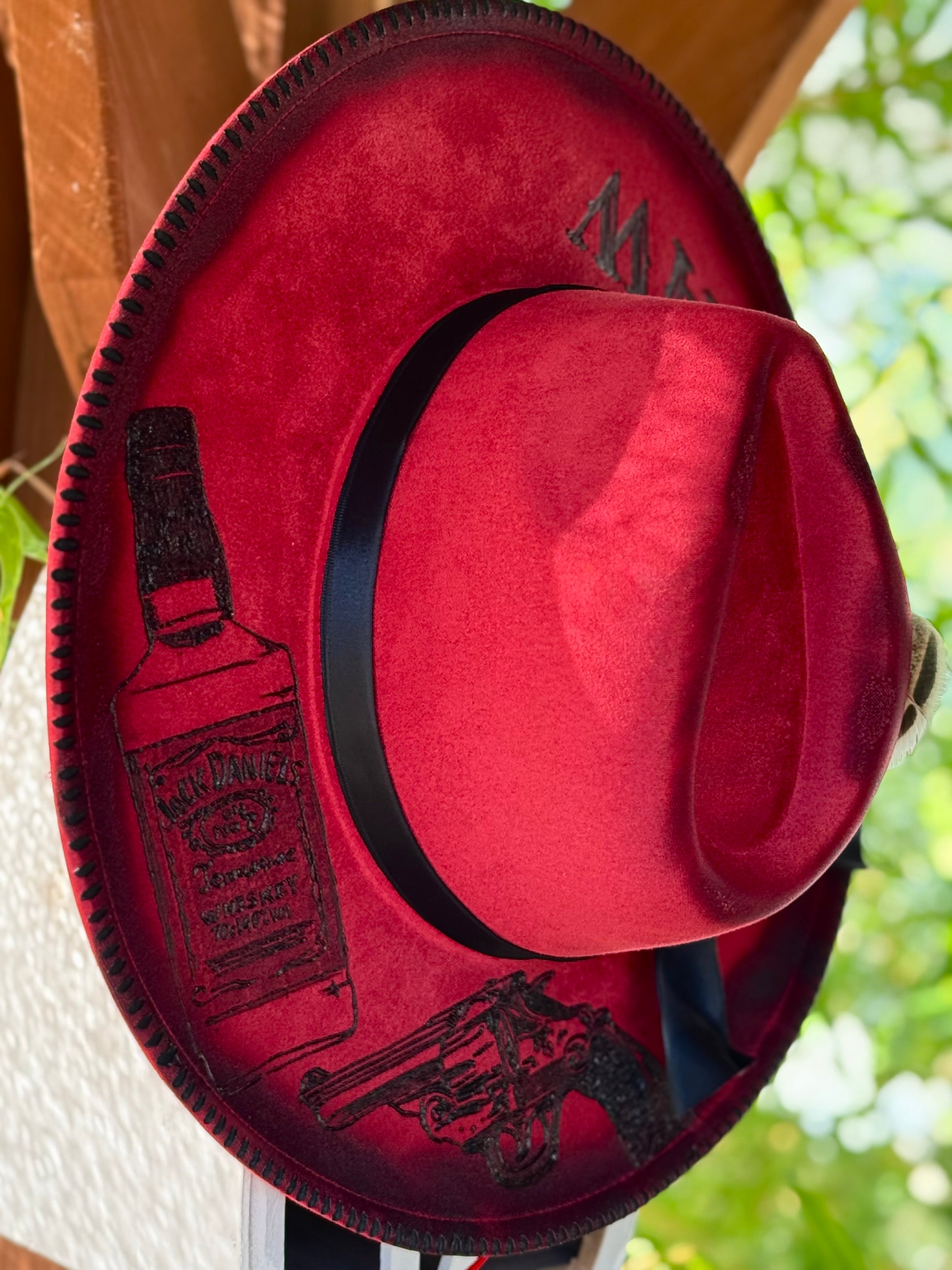 Whiskey & Revolvers Fedora