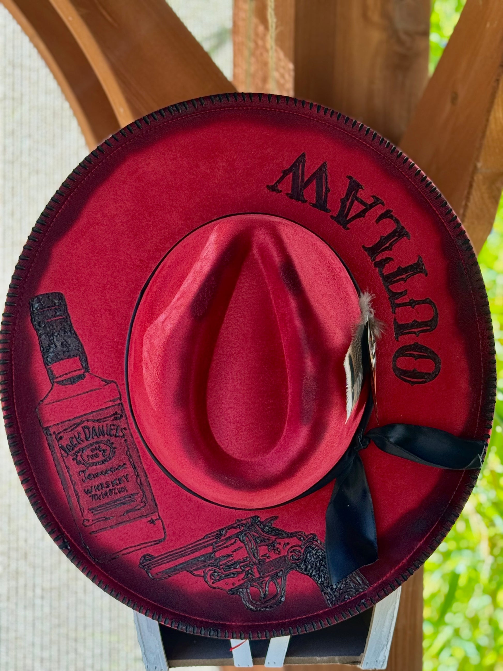 Whiskey & Revolvers Fedora