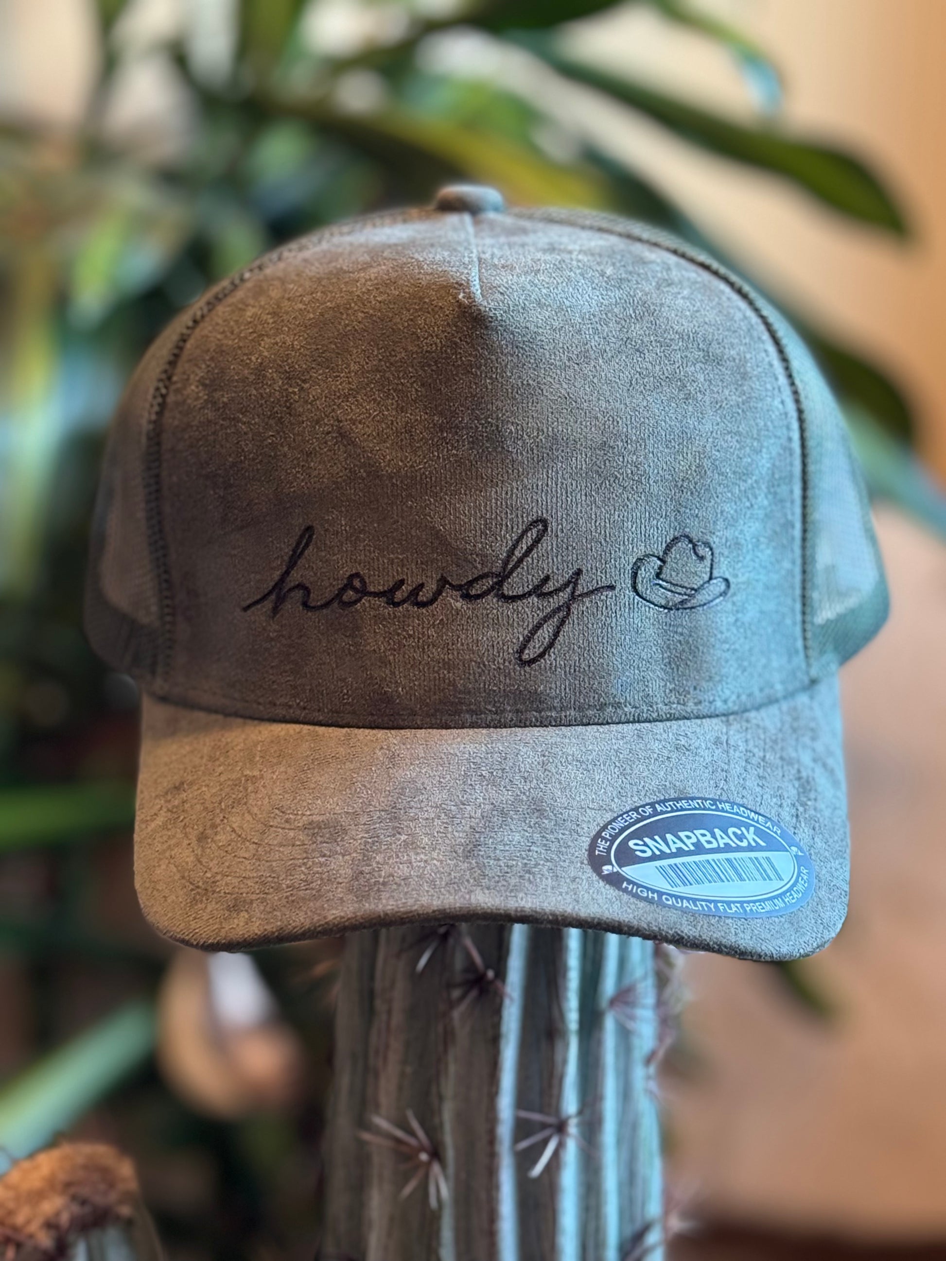 Howdy Snapback (Sage Green)