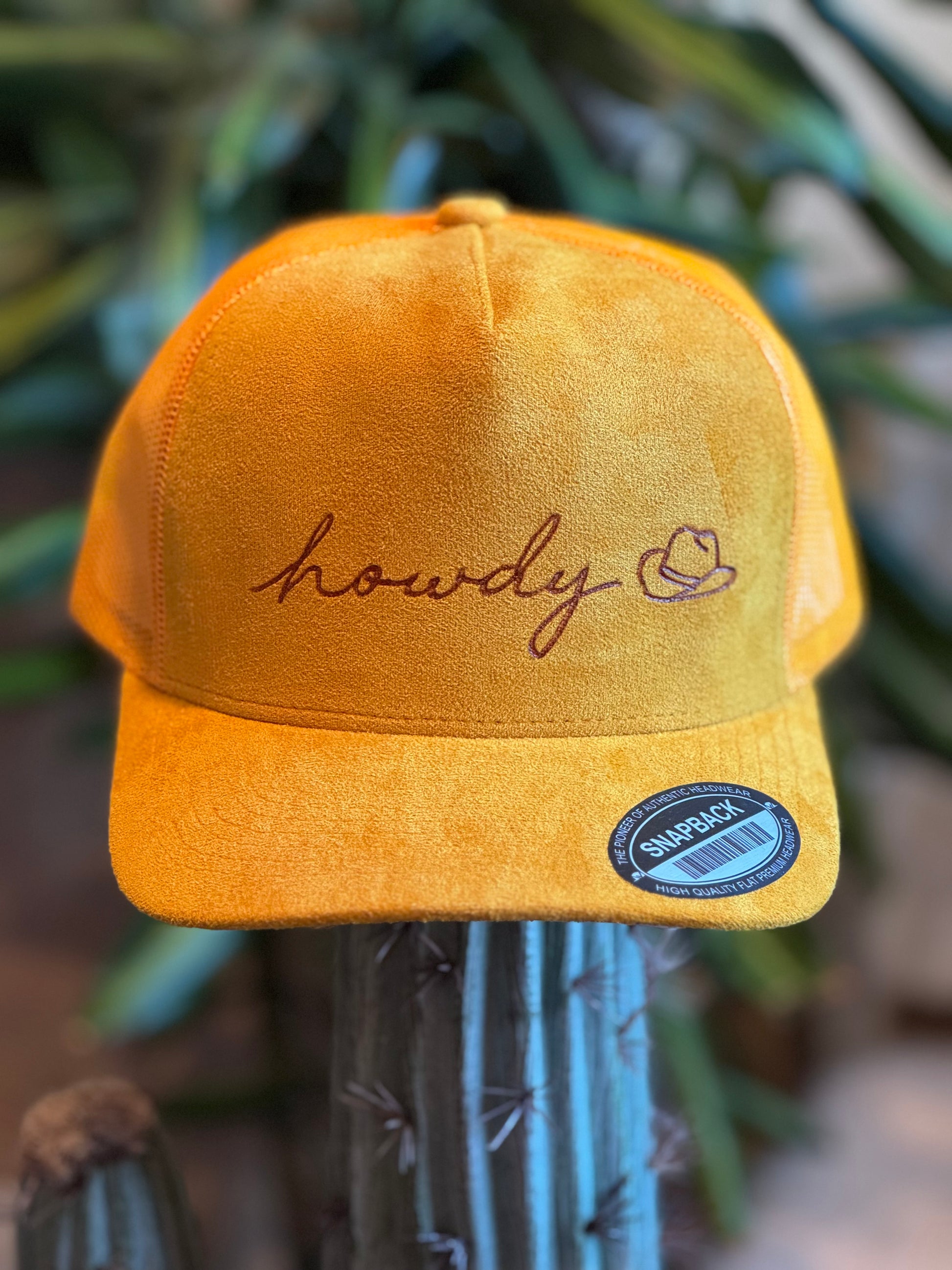 Howdy Snapback (Golden Honey)