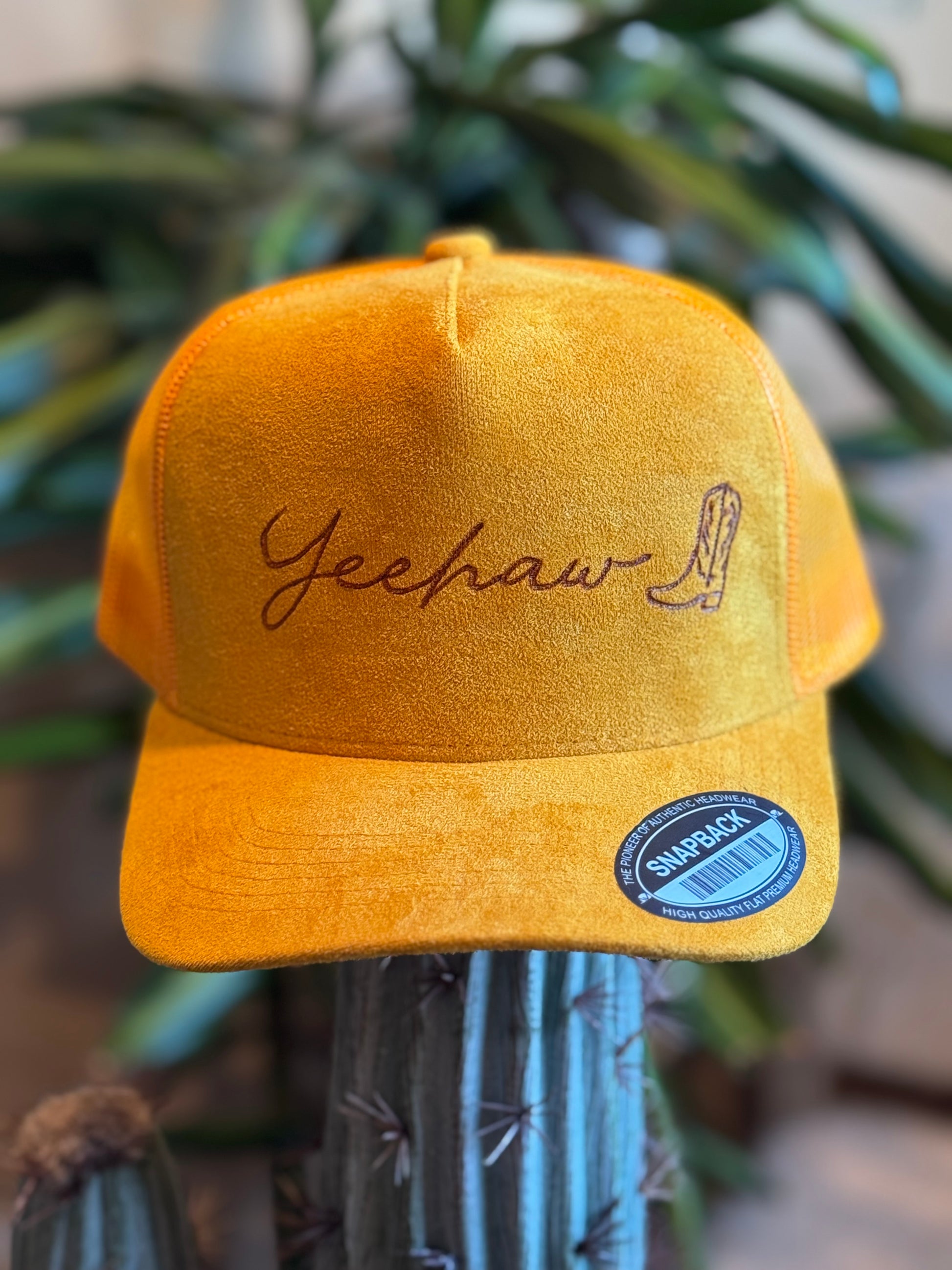 Yeehaw Snapback (Golden Honey)