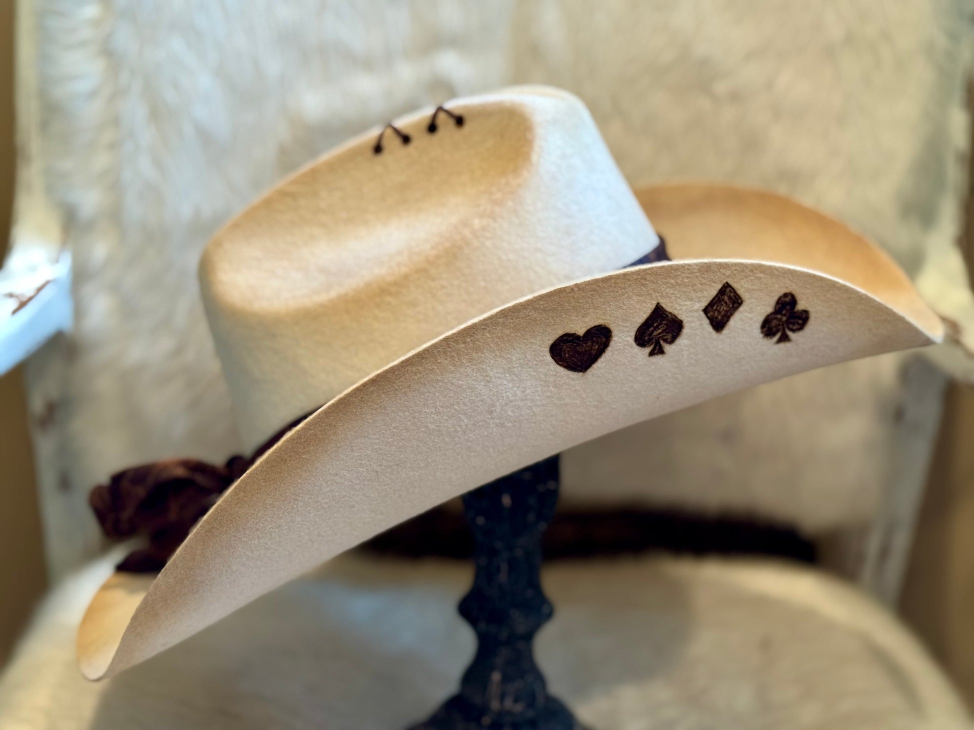 ♠️ High Stakes Cowboy Hat