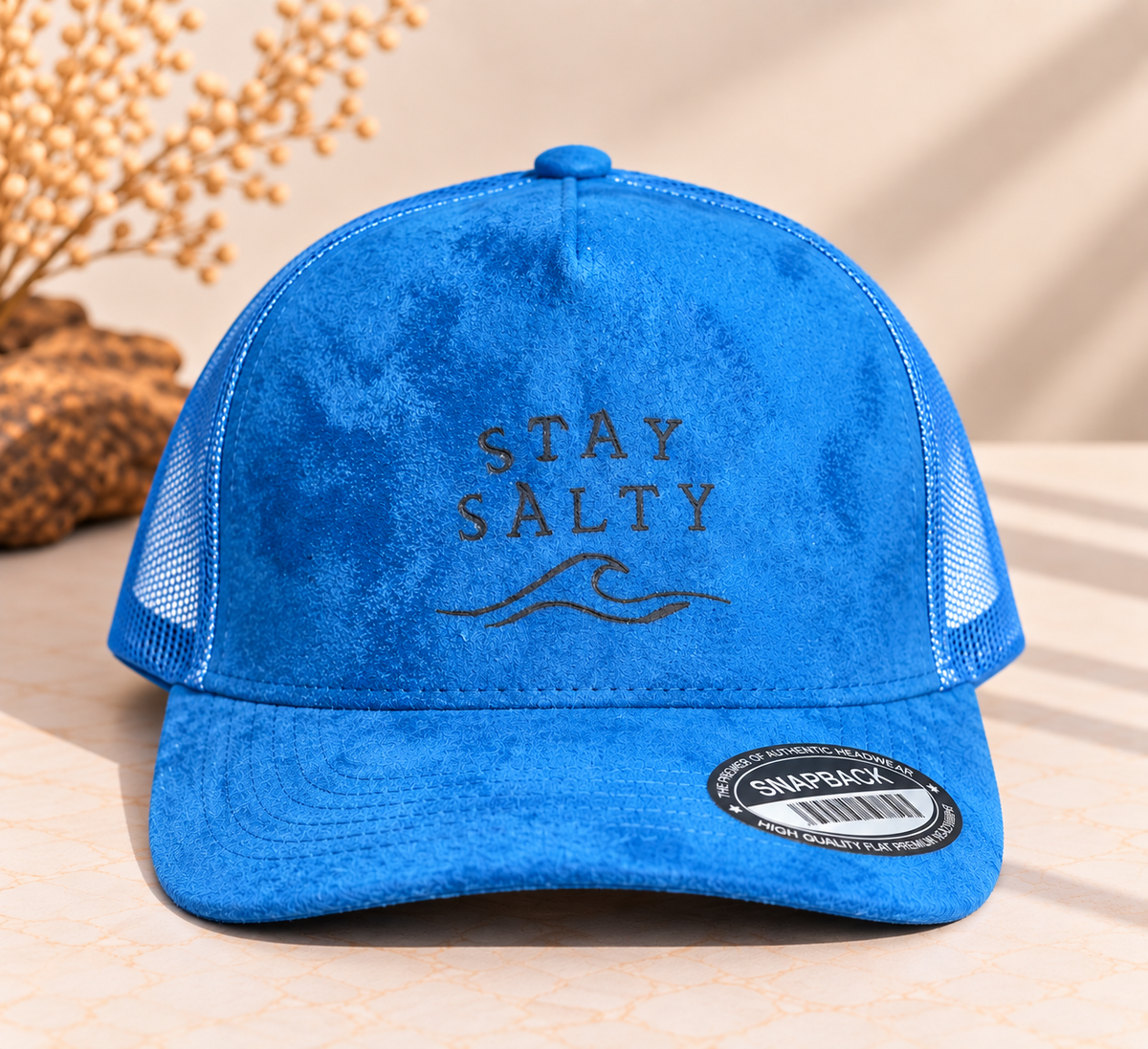 Stay Salty SnapBack (Bluebird)