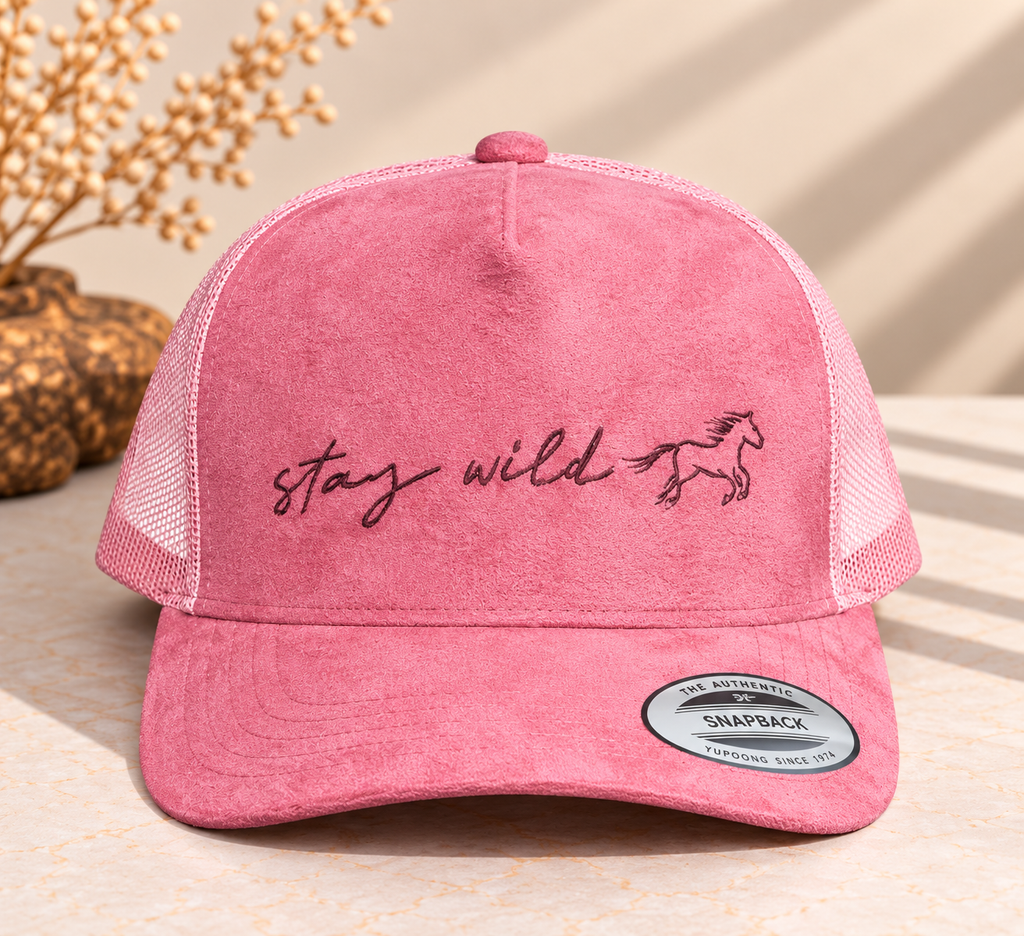 Stay Wild SnapBack (Rodeo Pink)