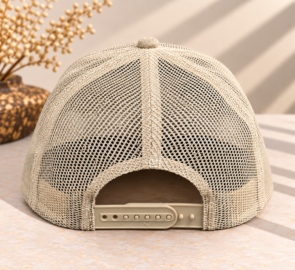 Gone Fishing SnapBack (Desert Sand)