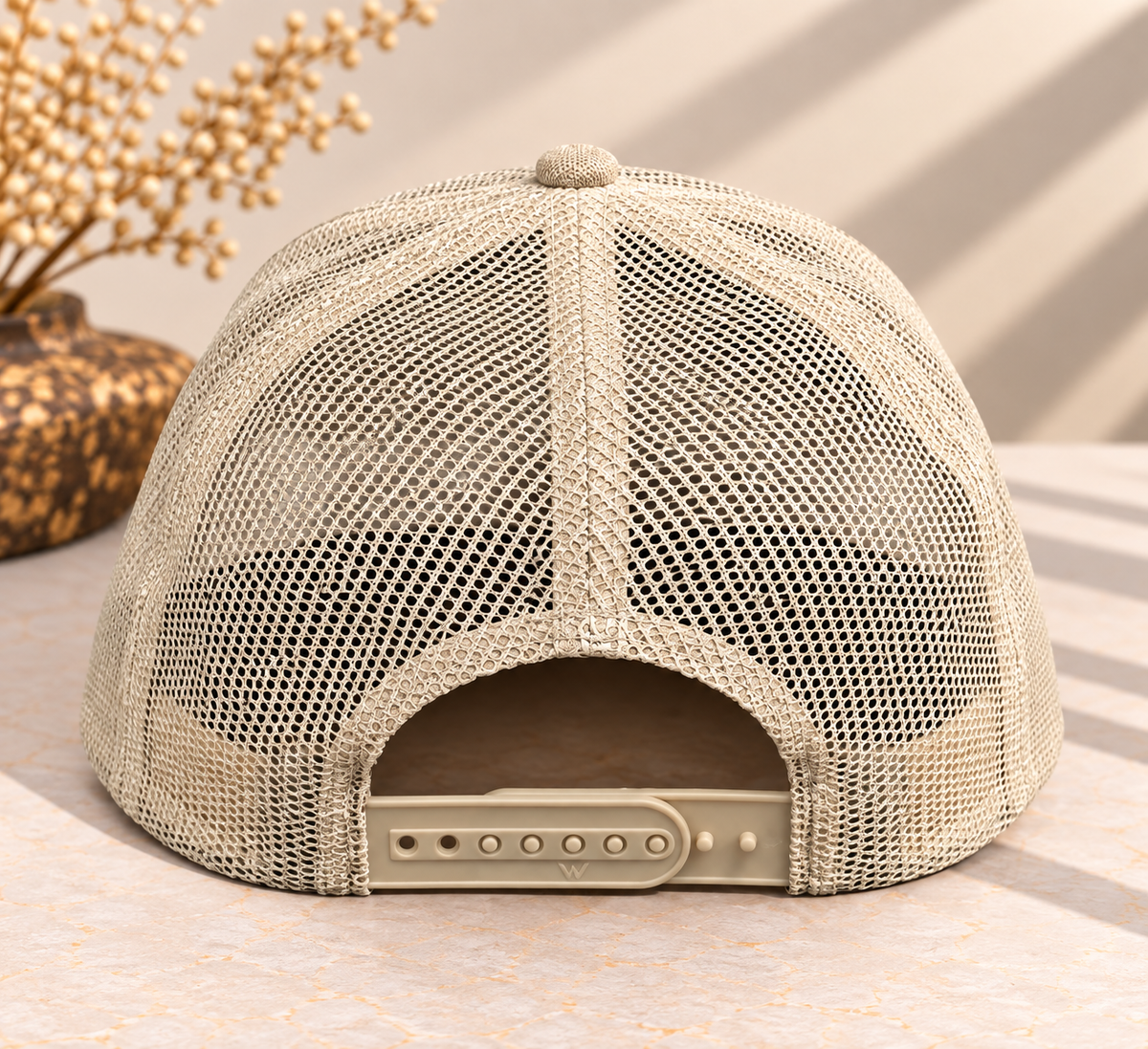 Gone Fishing SnapBack (Desert Sand)